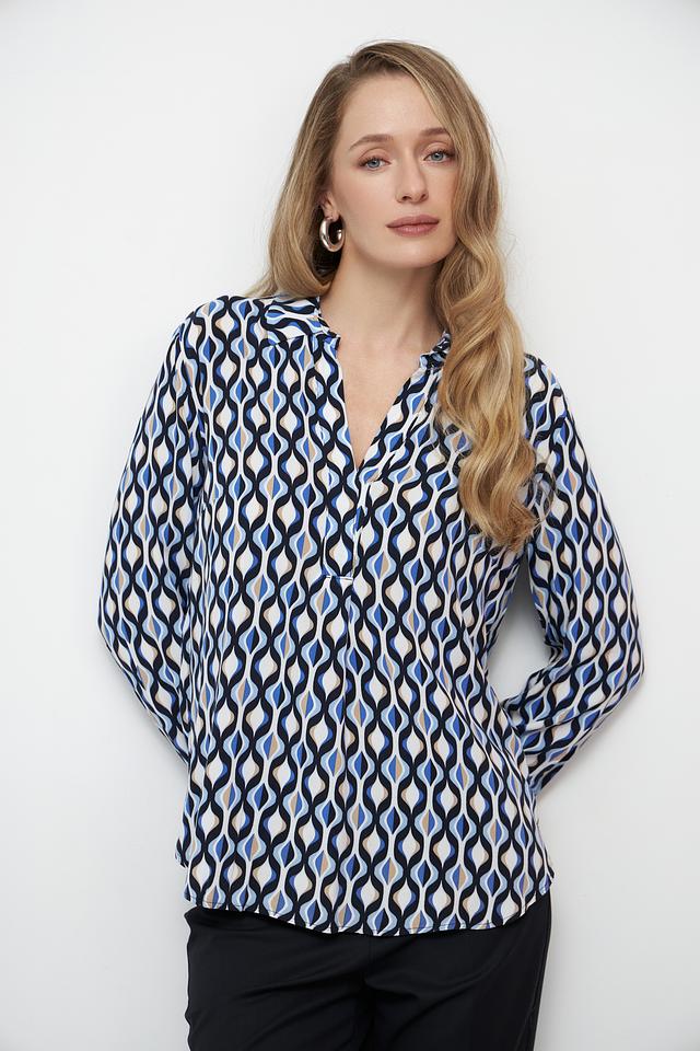Блуза Betty Barclay с геометрическим принтом