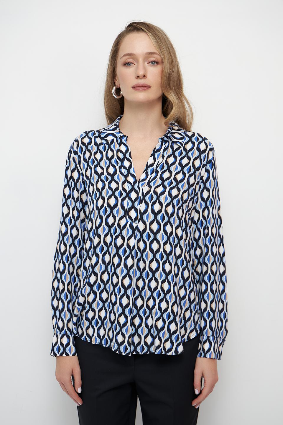 Блуза Betty Barclay с геометрическим принтом