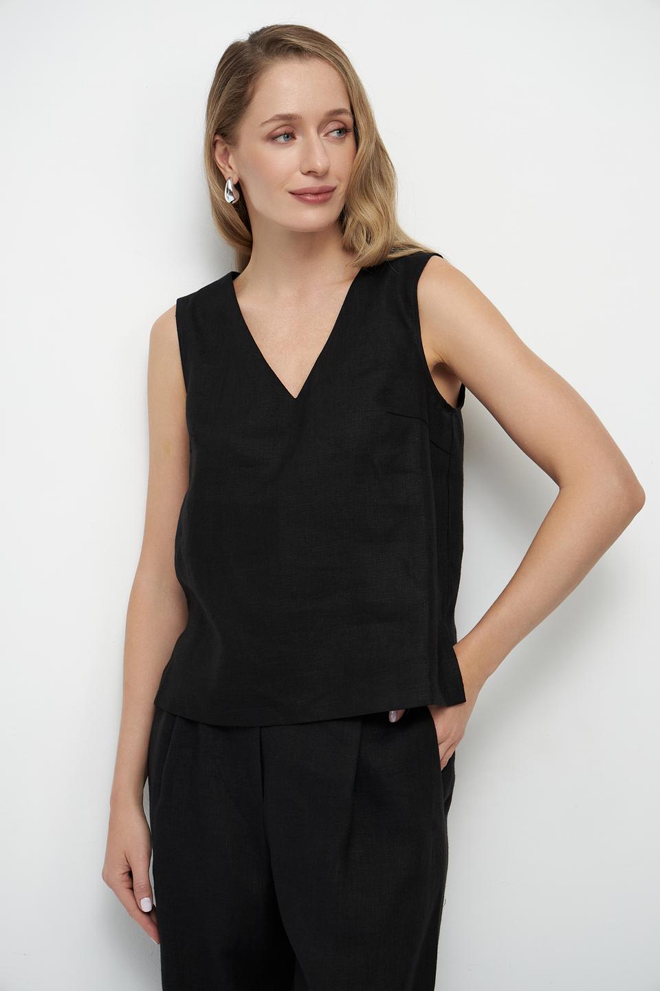 Блуза женская Electra style черная