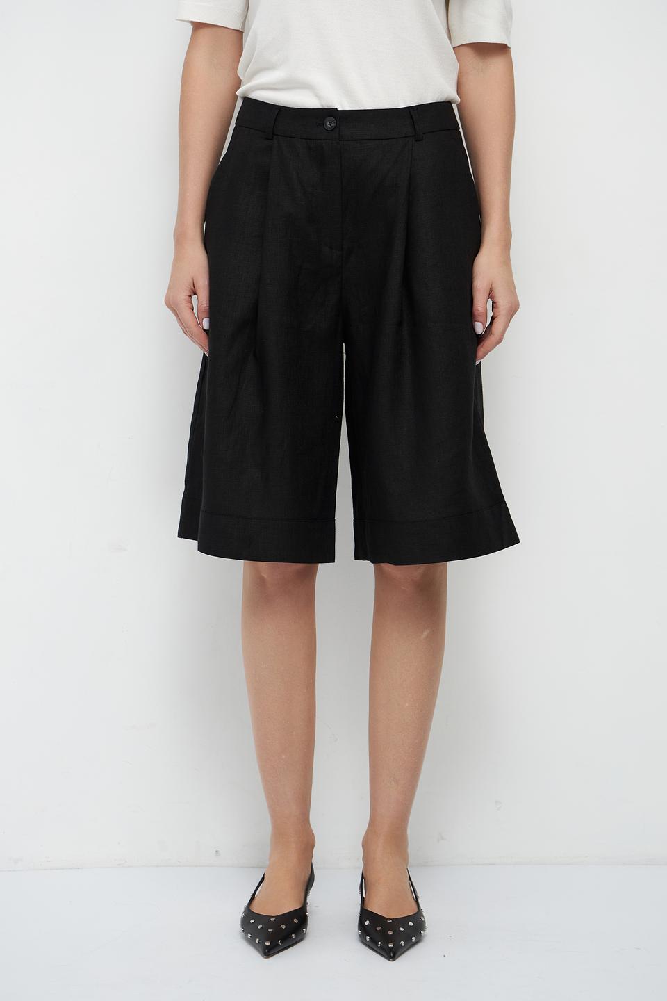 Шорты Electra style чёрные прямые