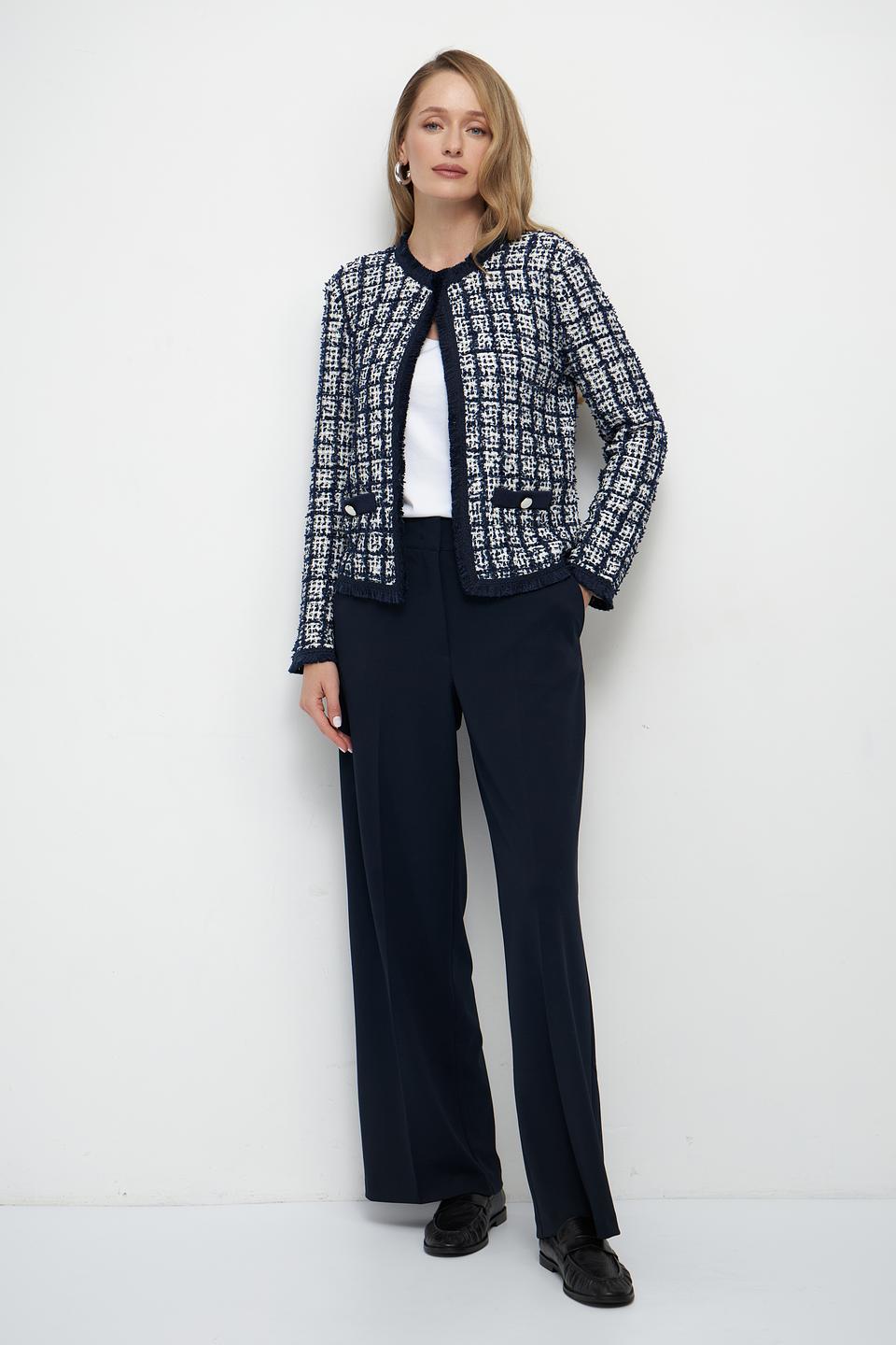 Брюки Betty Barclay палаццо тёмно-синие