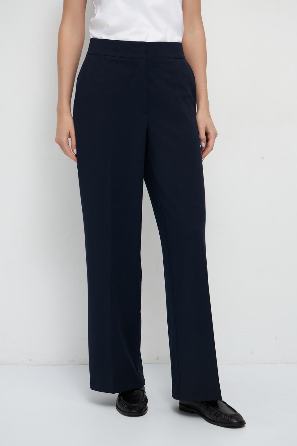 Брюки Betty Barclay палаццо тёмно-синие