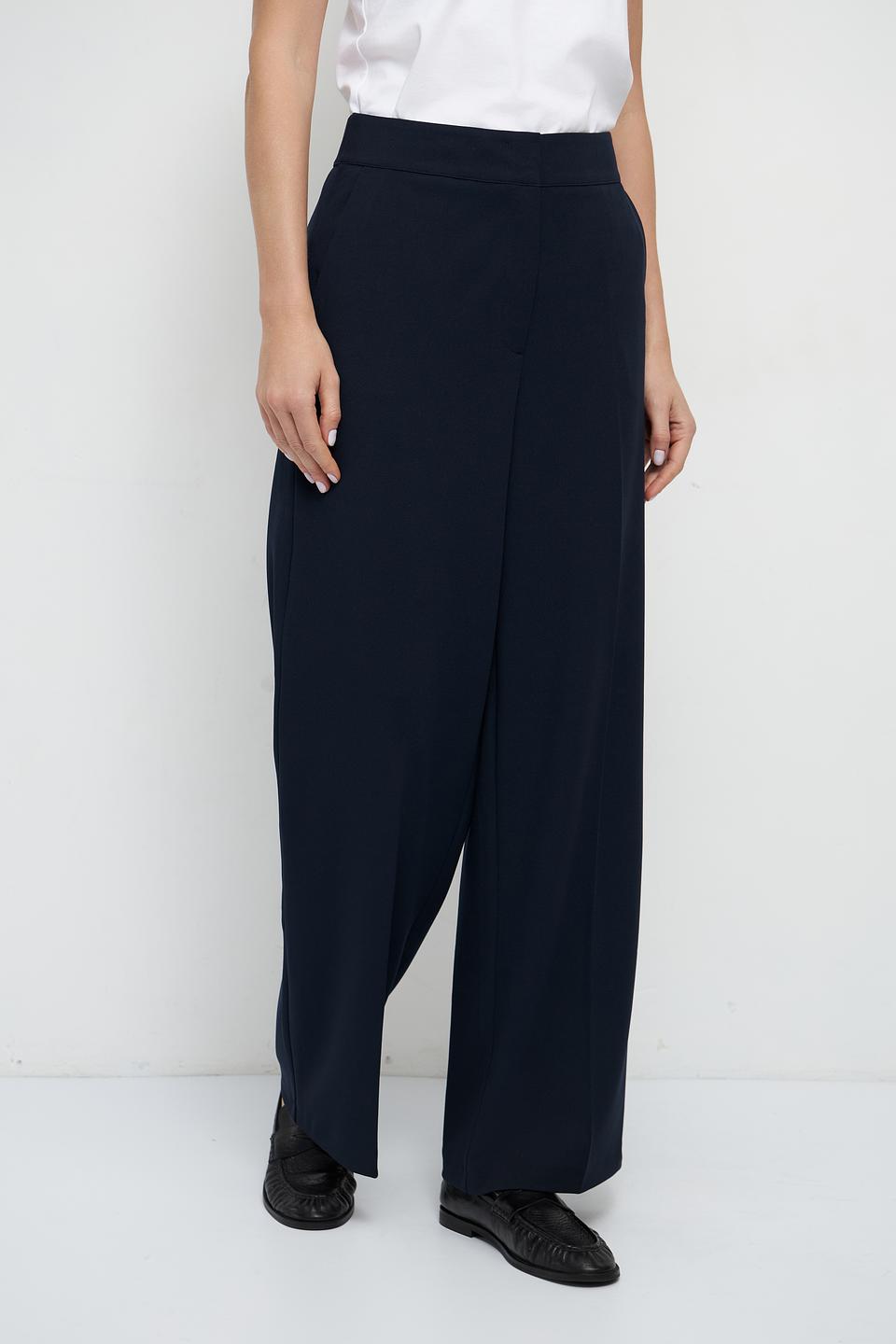 Брюки Betty Barclay палаццо тёмно-синие
