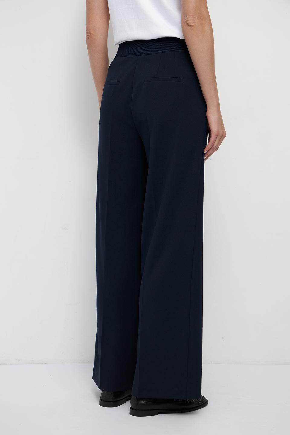 Брюки Betty Barclay палаццо тёмно-синие