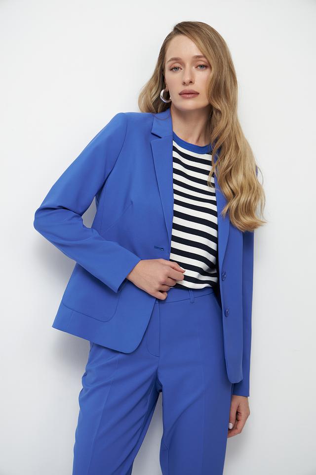 Жакет Betty Barclay синий приталенный