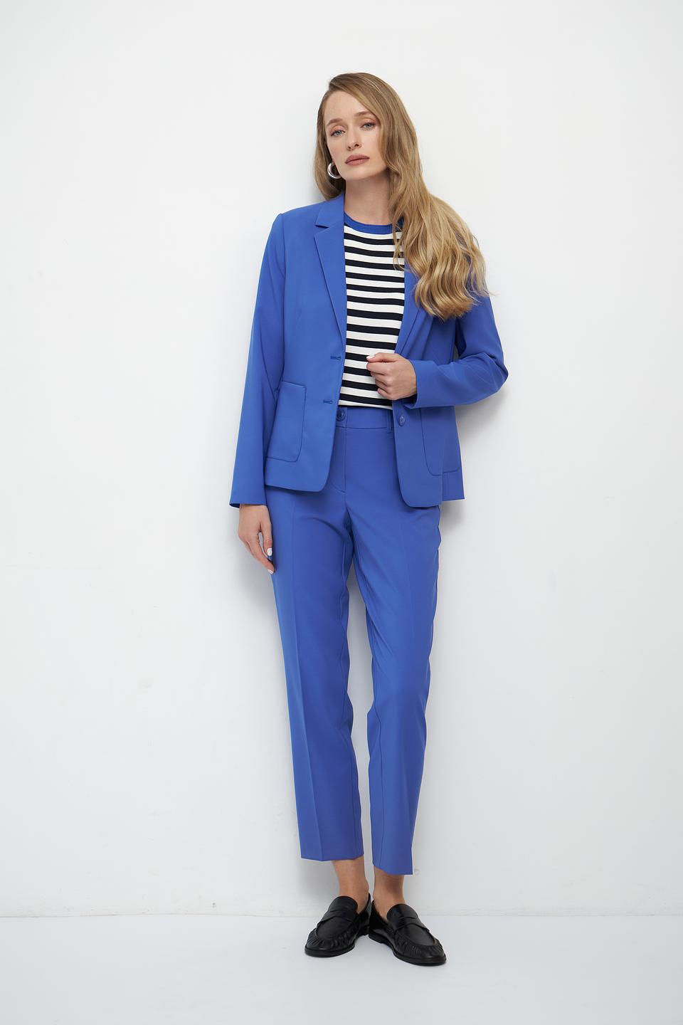 Жакет Betty Barclay синий приталенный