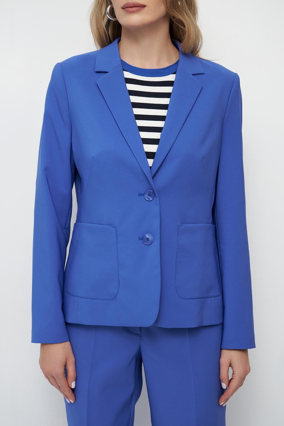 Жакет Betty Barclay синий приталенный