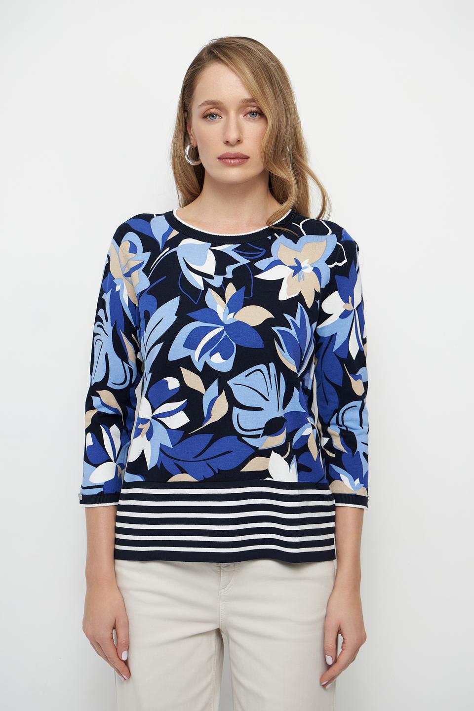 Пуловер Betty Barclay с цветочным принтом