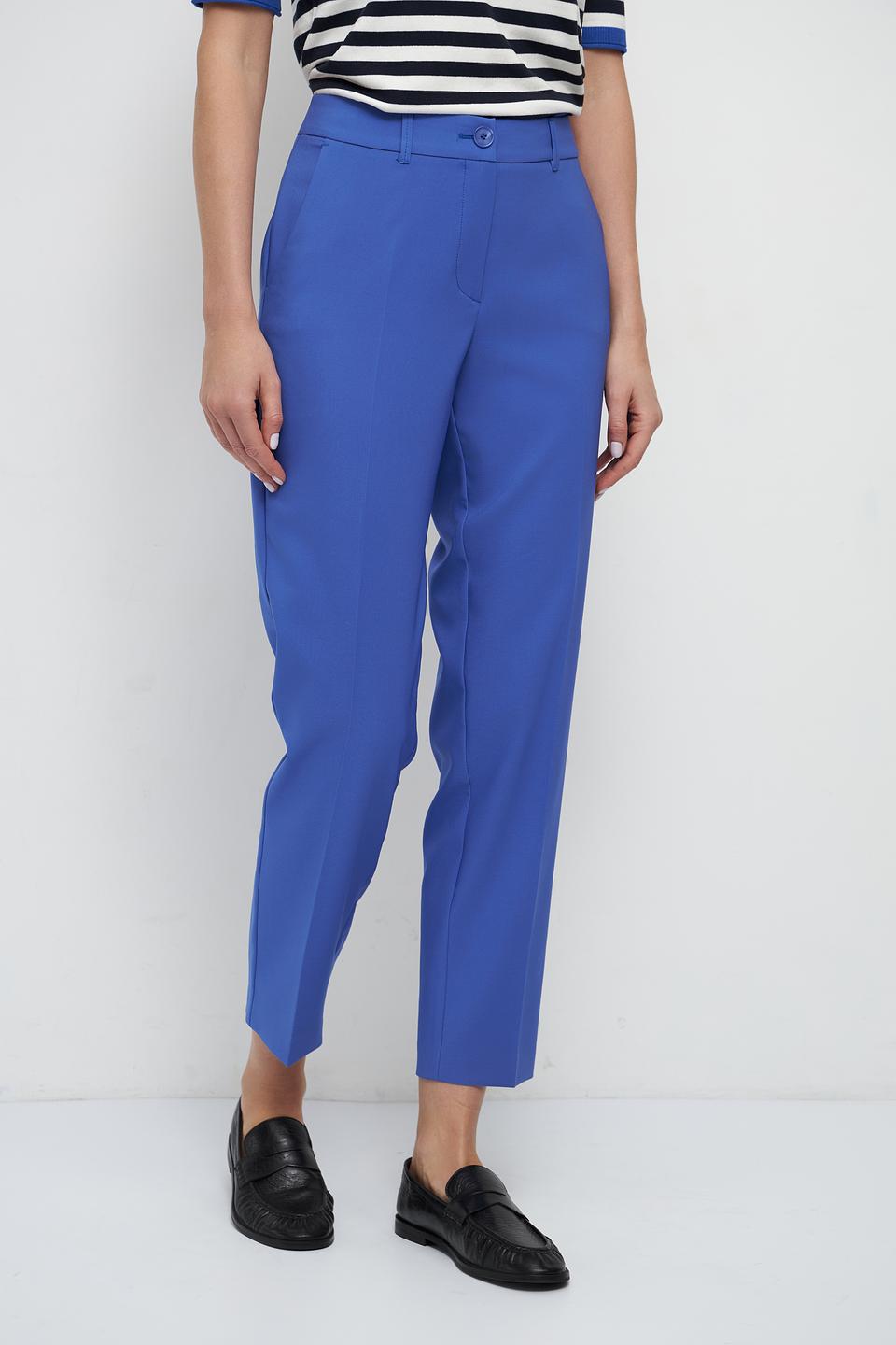 Брюки Betty Barclay синие прямые