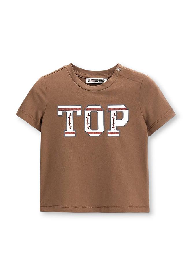 Футболка Original Marines 'TOP' коричневая