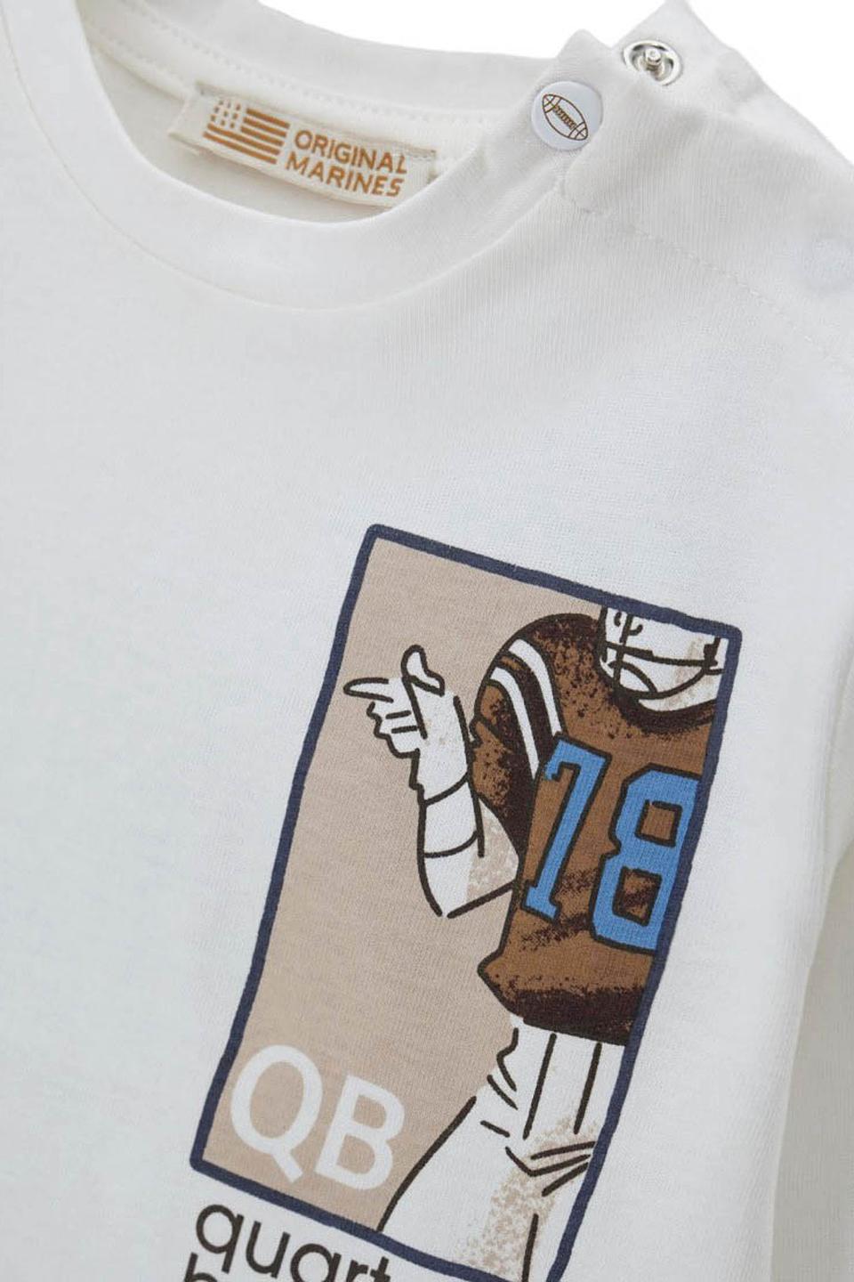Футболка Original Marines с принтом QB