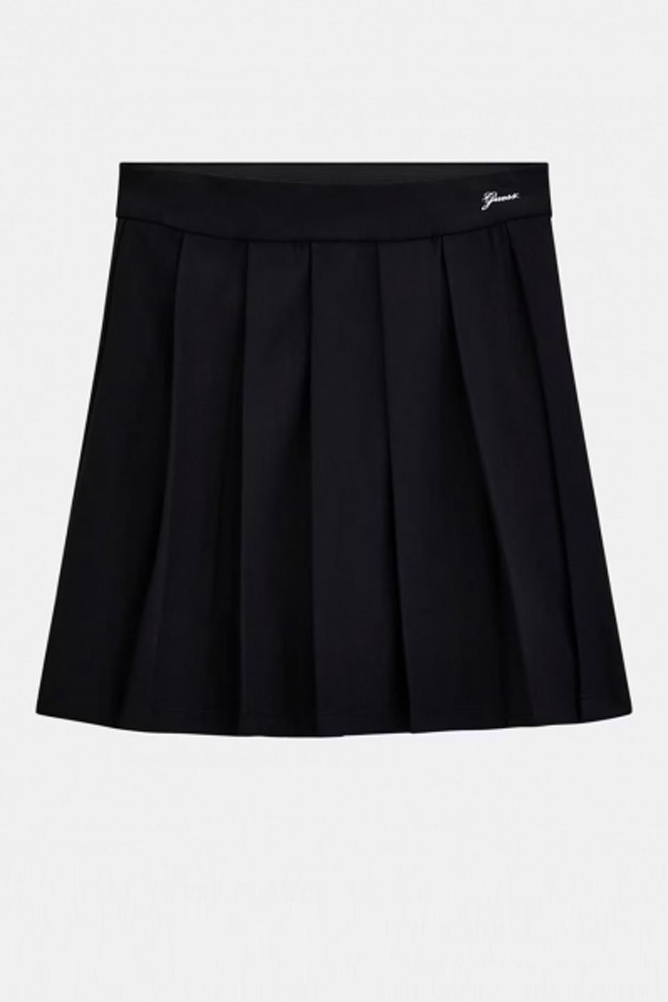 Юбка Guess плиссированная чёрная