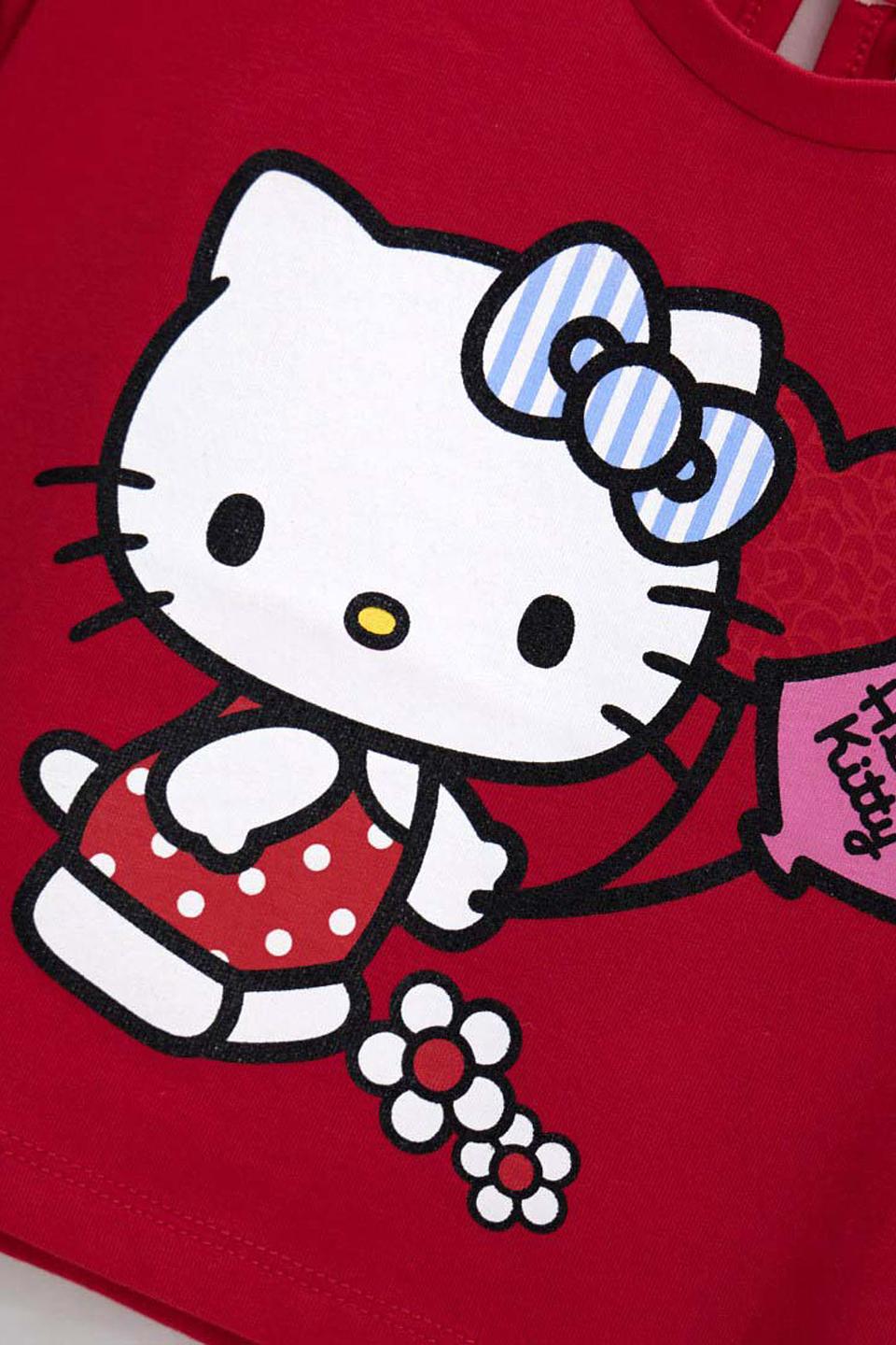 Футболка Original Marines Hello Kitty красный