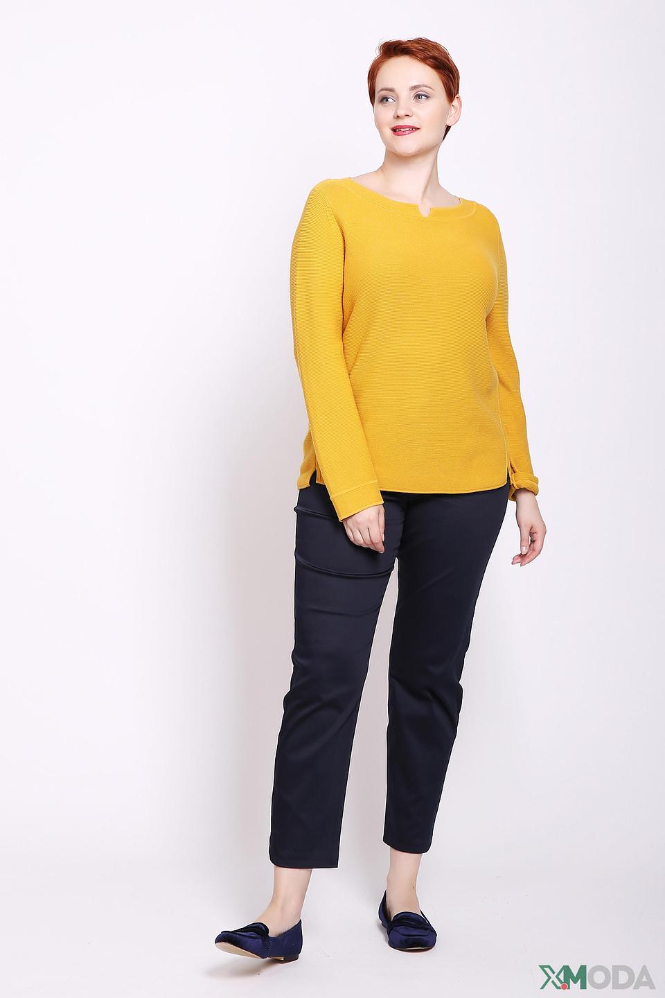 Пуловер Via Appia горчичный