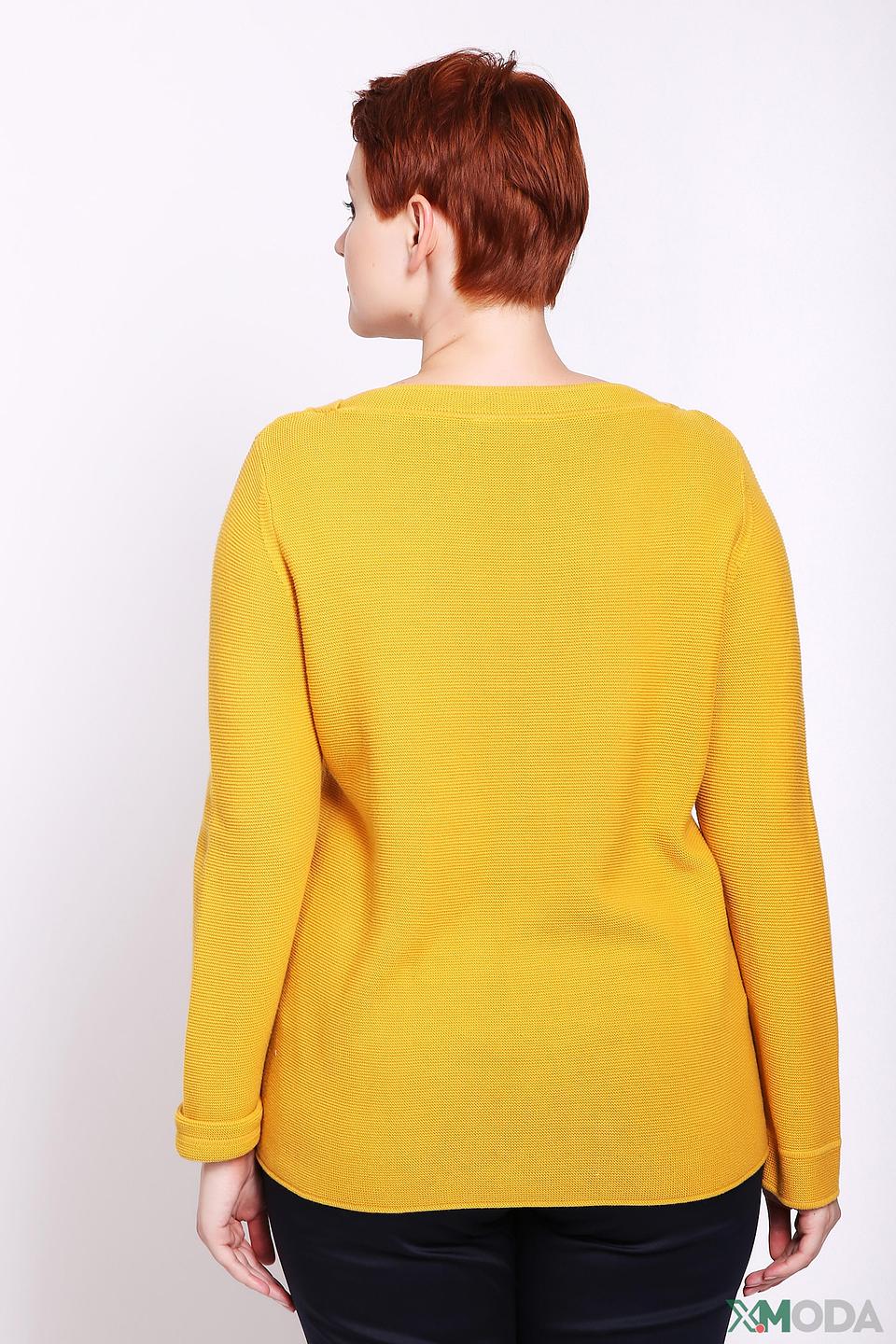 Пуловер Via Appia горчичный