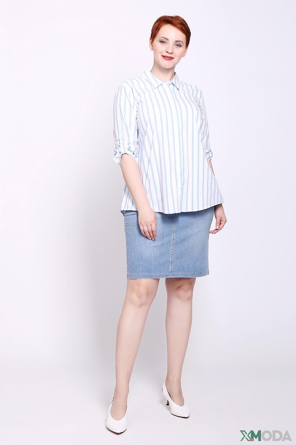 Блуза Betty Barclay в полоску голубую