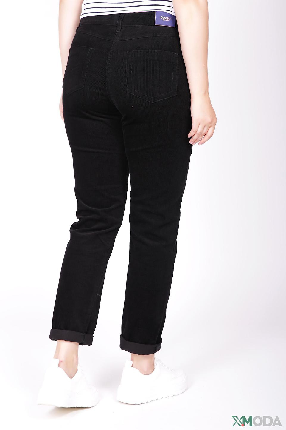 Брюки Pezzo чёрные с манжетами