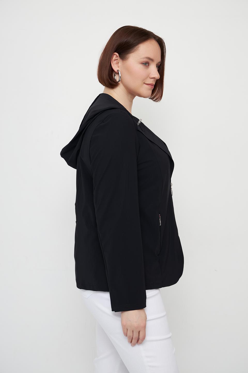 Жакет Doris Streich чёрный с молнией