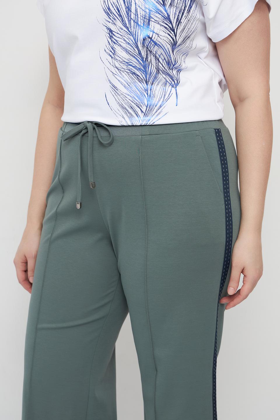 Брюки классические Olsen хаки