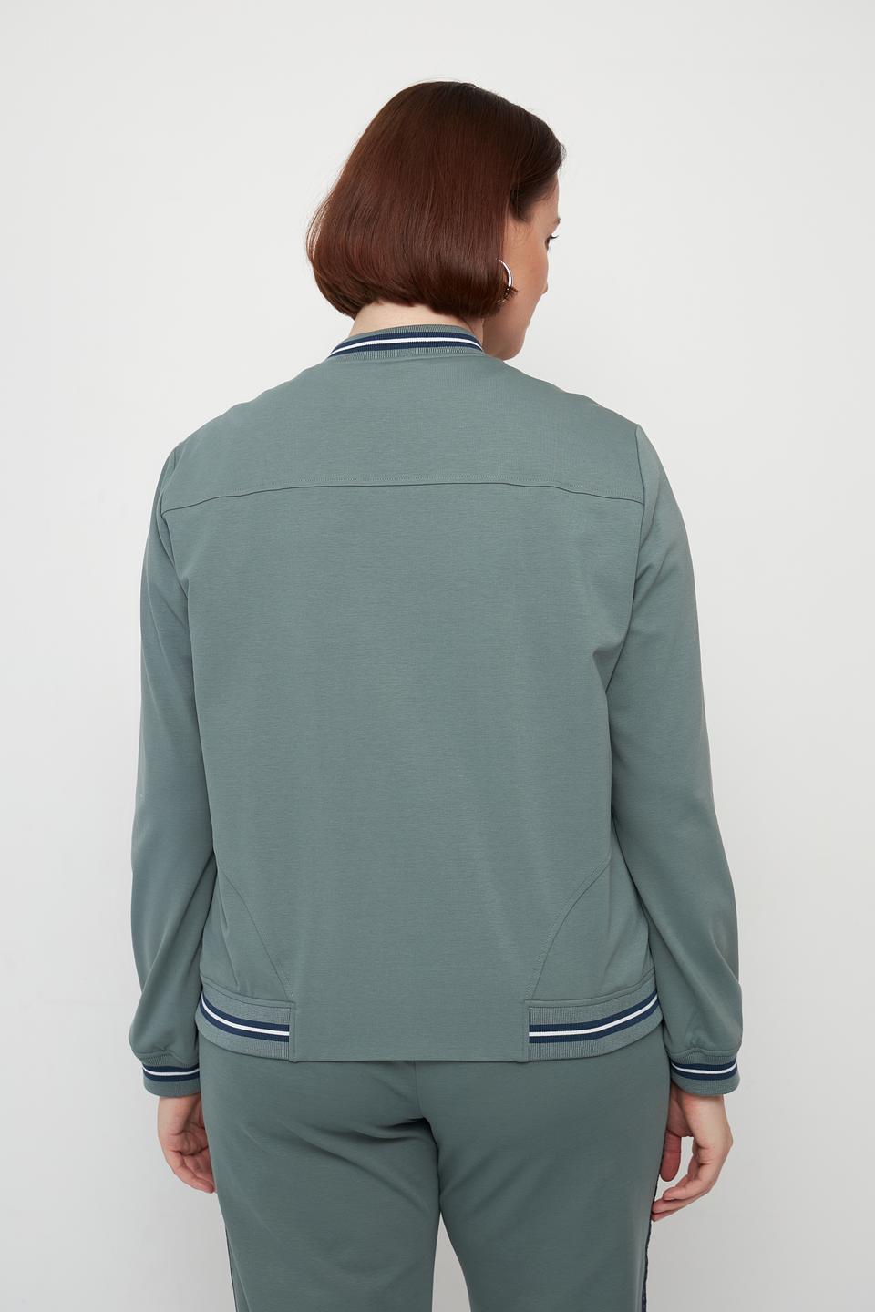 Жакет Olsen оверсайз хаки