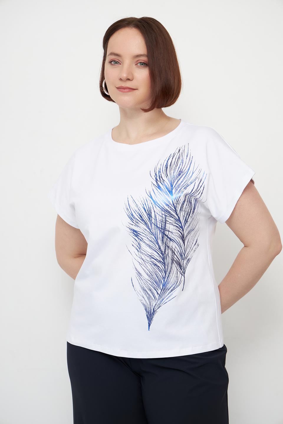 Футболка Ten ways to be с принтом