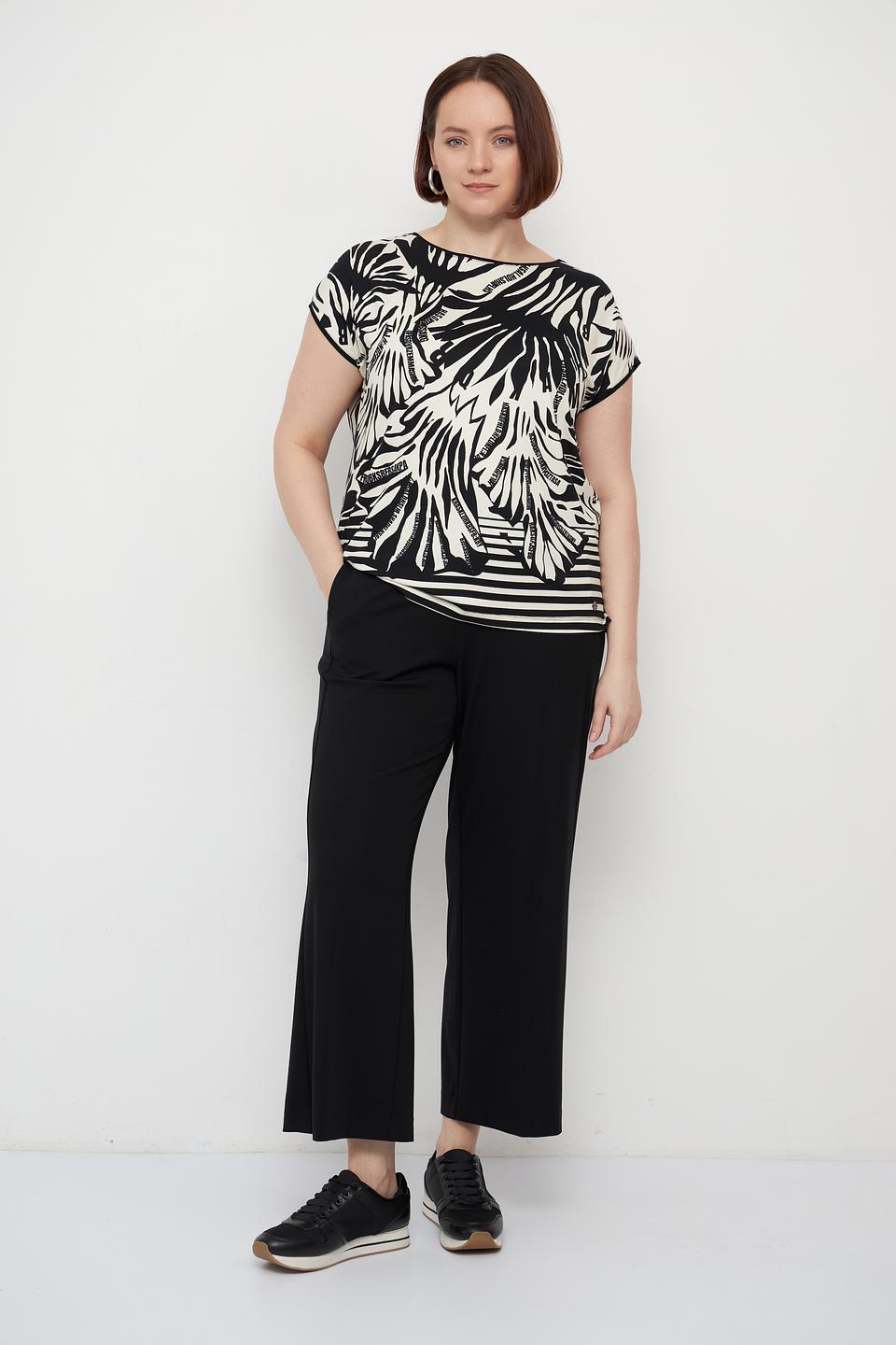 Футболка Lebek с принтом