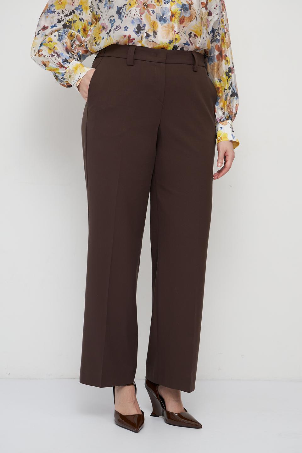 Брюки Gardeur коричневые прямые