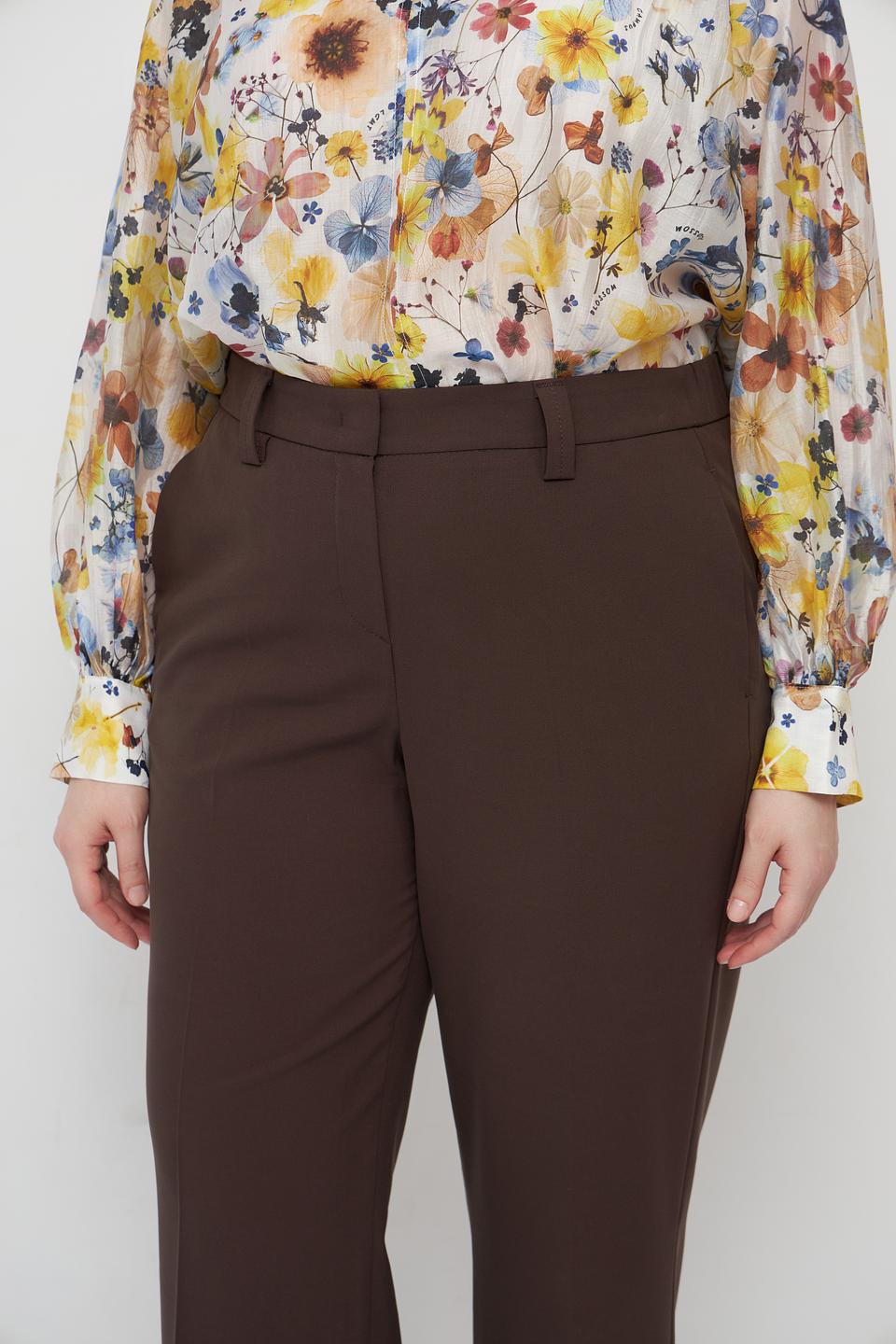 Брюки Gardeur коричневые прямые