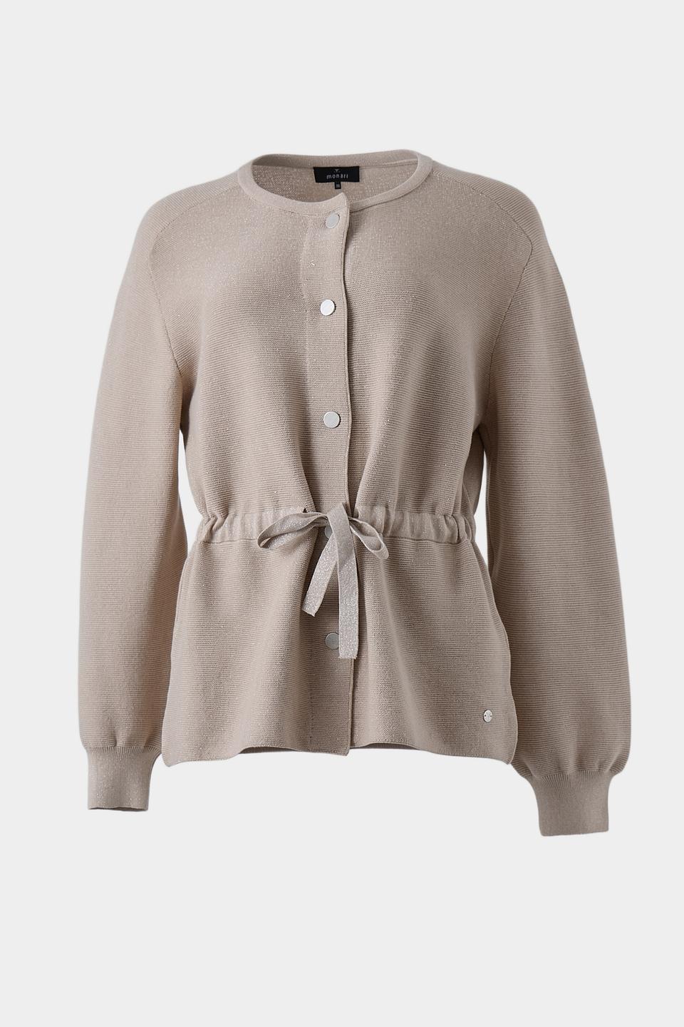 Жакет Monari с поясом бежевый