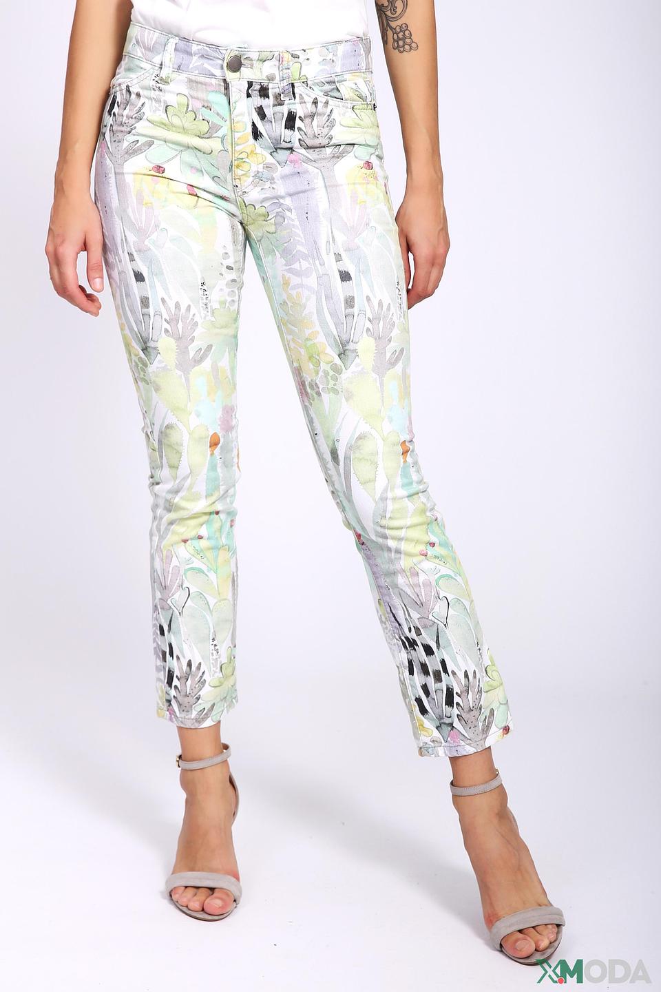 Джинсы Marc Cain с цветочным принтом