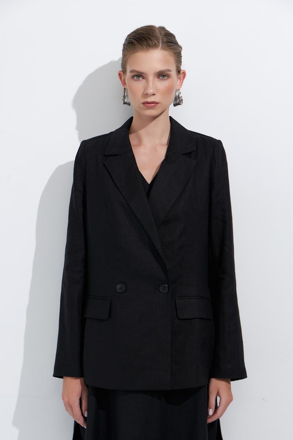 Жакет Electra style чёрный оверсайз