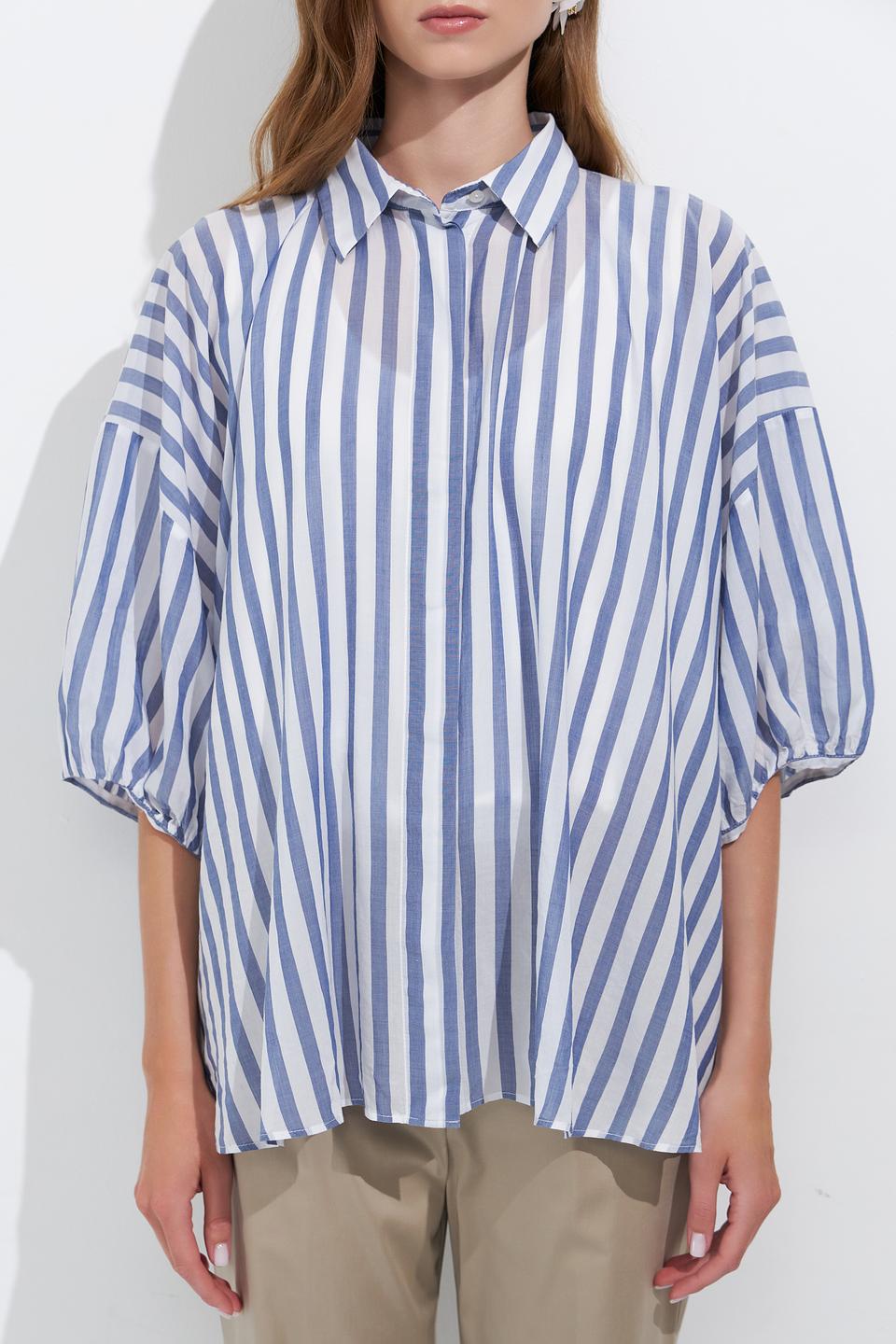 Блуза Zanetti в полоску