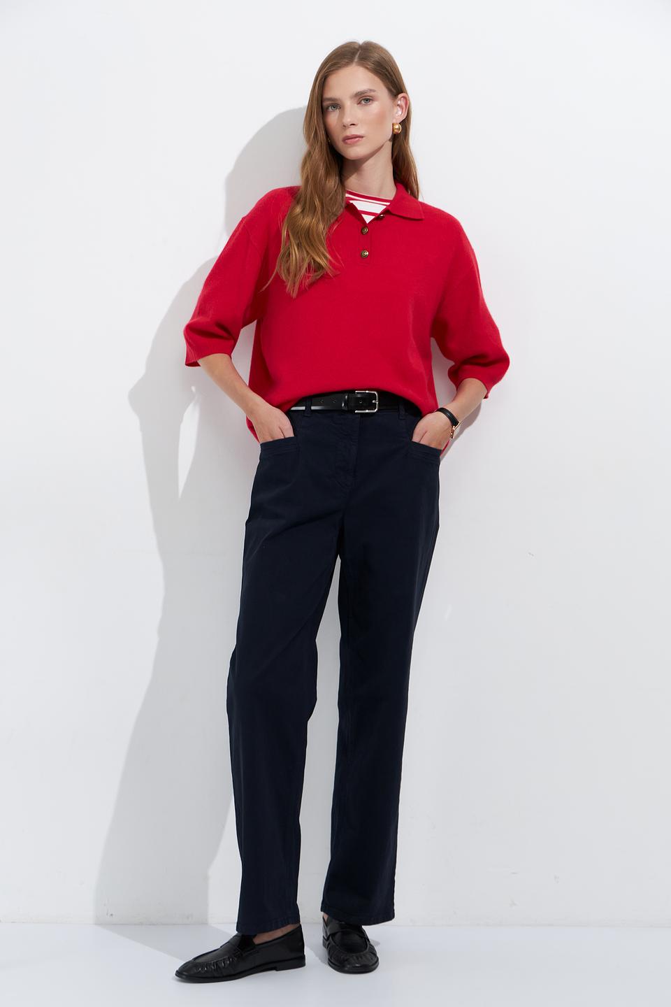 Джинсы Luisa Cerano тёмно-синие