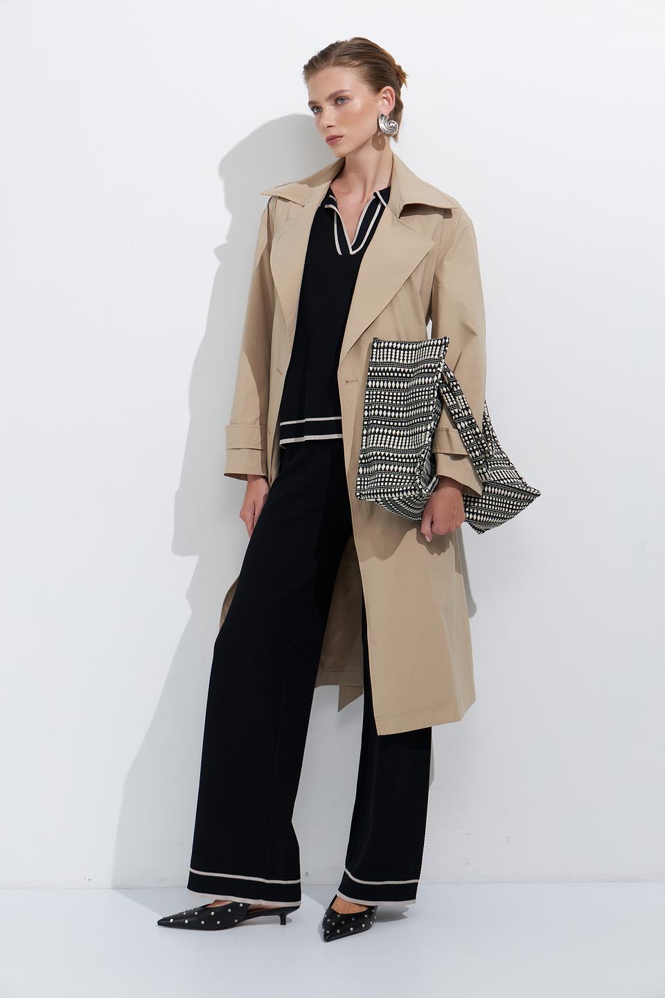 Пуловер Marc Aurel с воротником