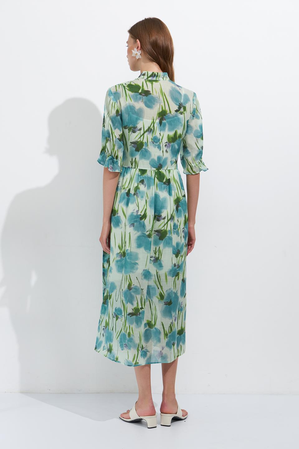 Платье Luisa Cerano с цветочным принтом