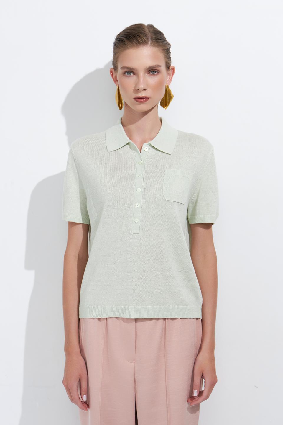 Пуловер Luisa Cerano мятный