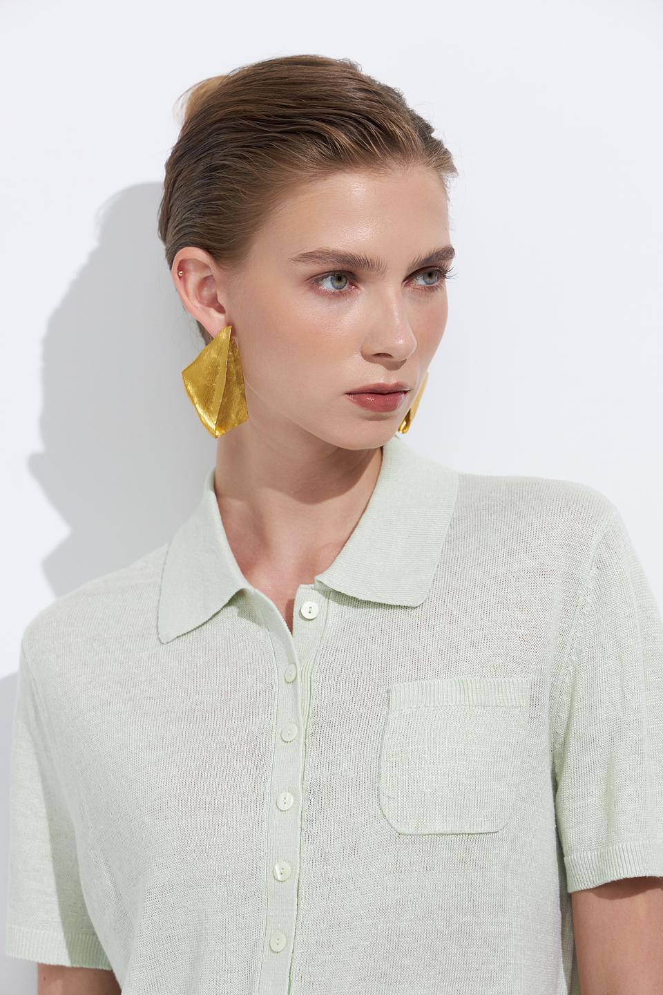 Пуловер Luisa Cerano мятный