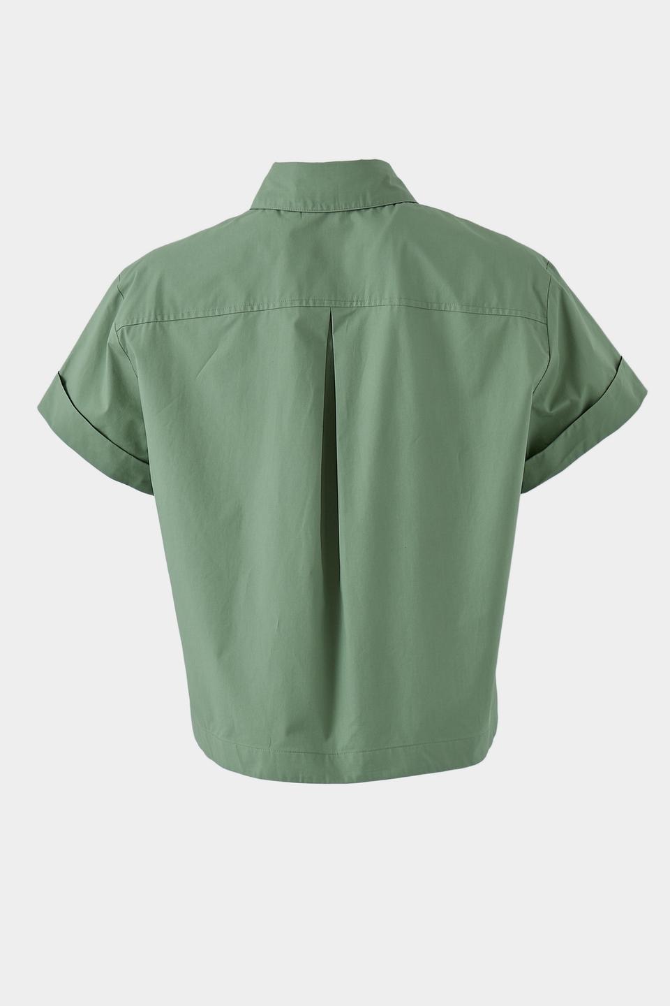 Блуза Luisa Cerano хаки с карманом