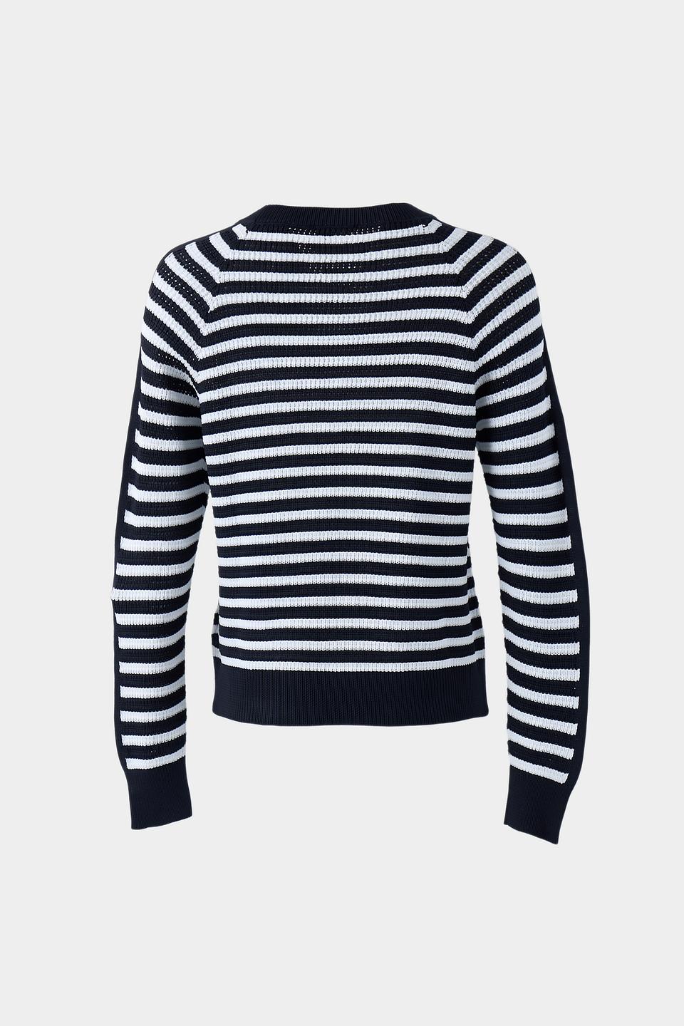 Пуловер Monari в полоску