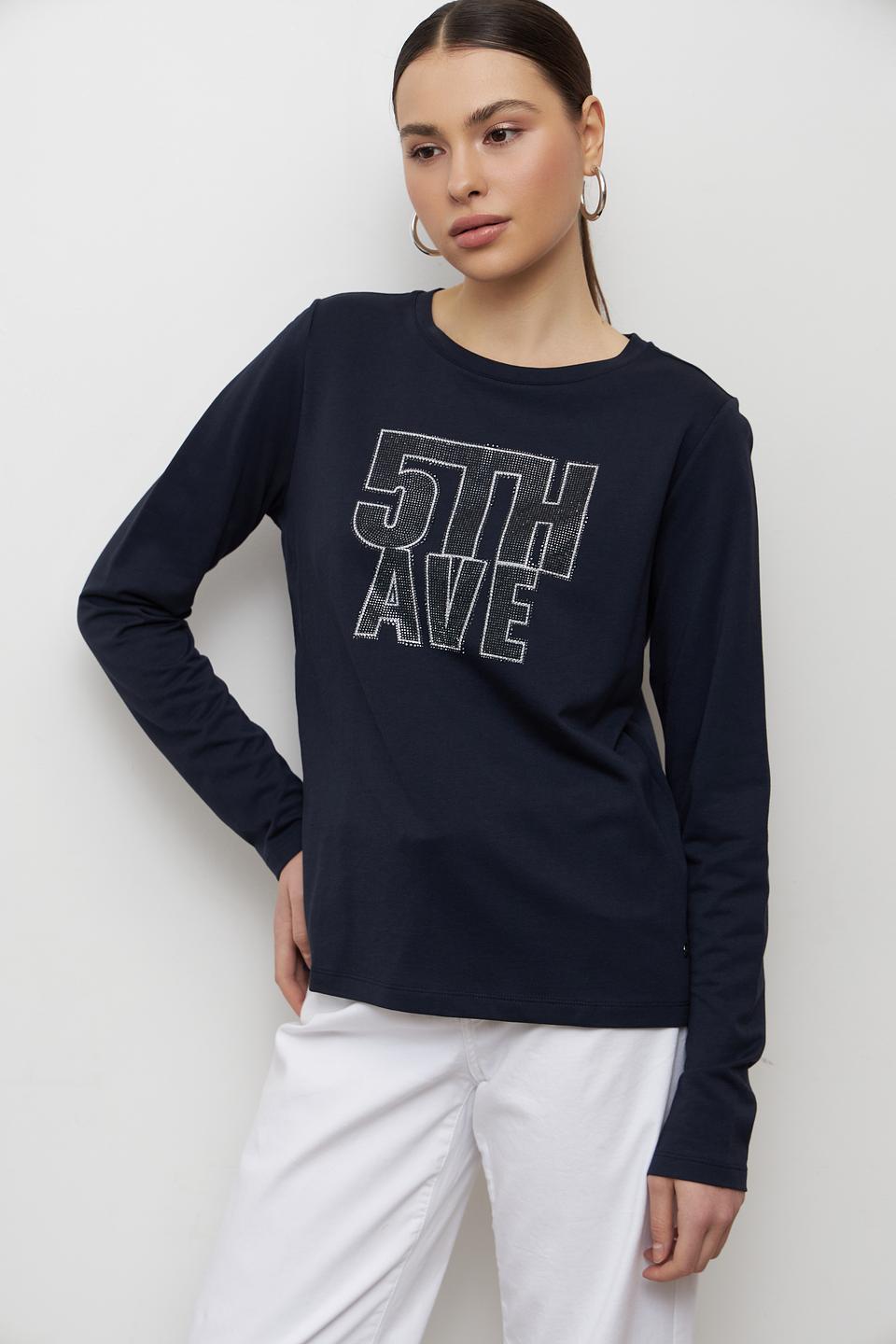 Футболка Monari с 5th Ave, тёмно-синяя