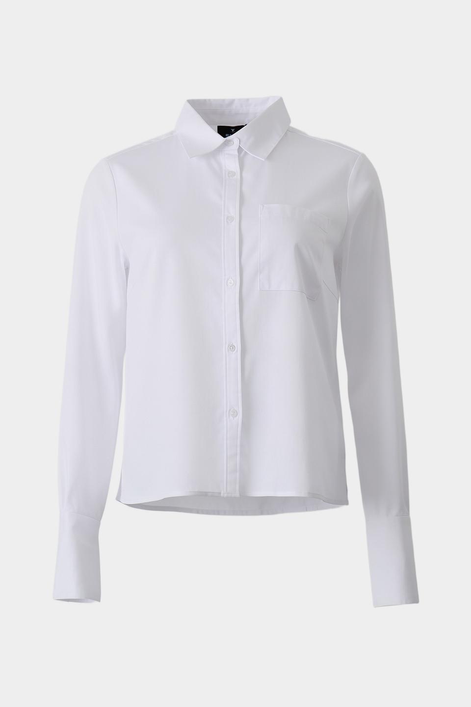 Блуза Monari белая с карманом