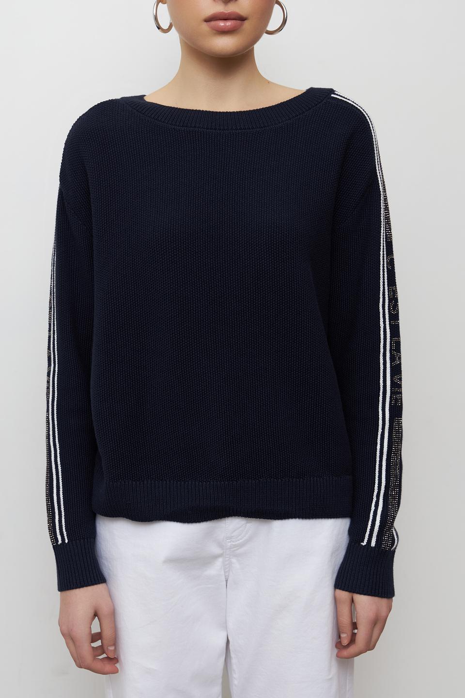 Пуловер Monari с полосками