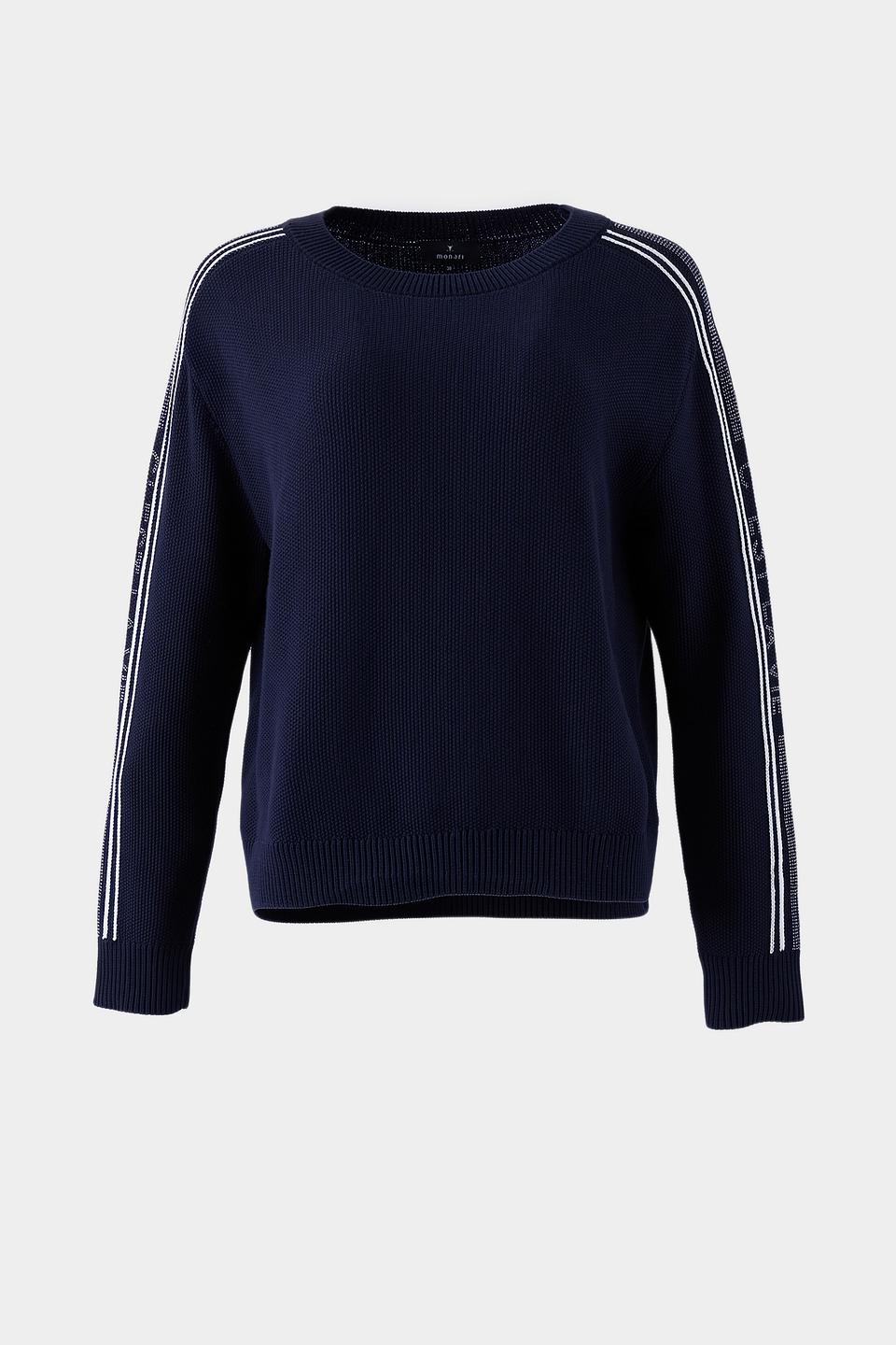 Пуловер Monari с полосками