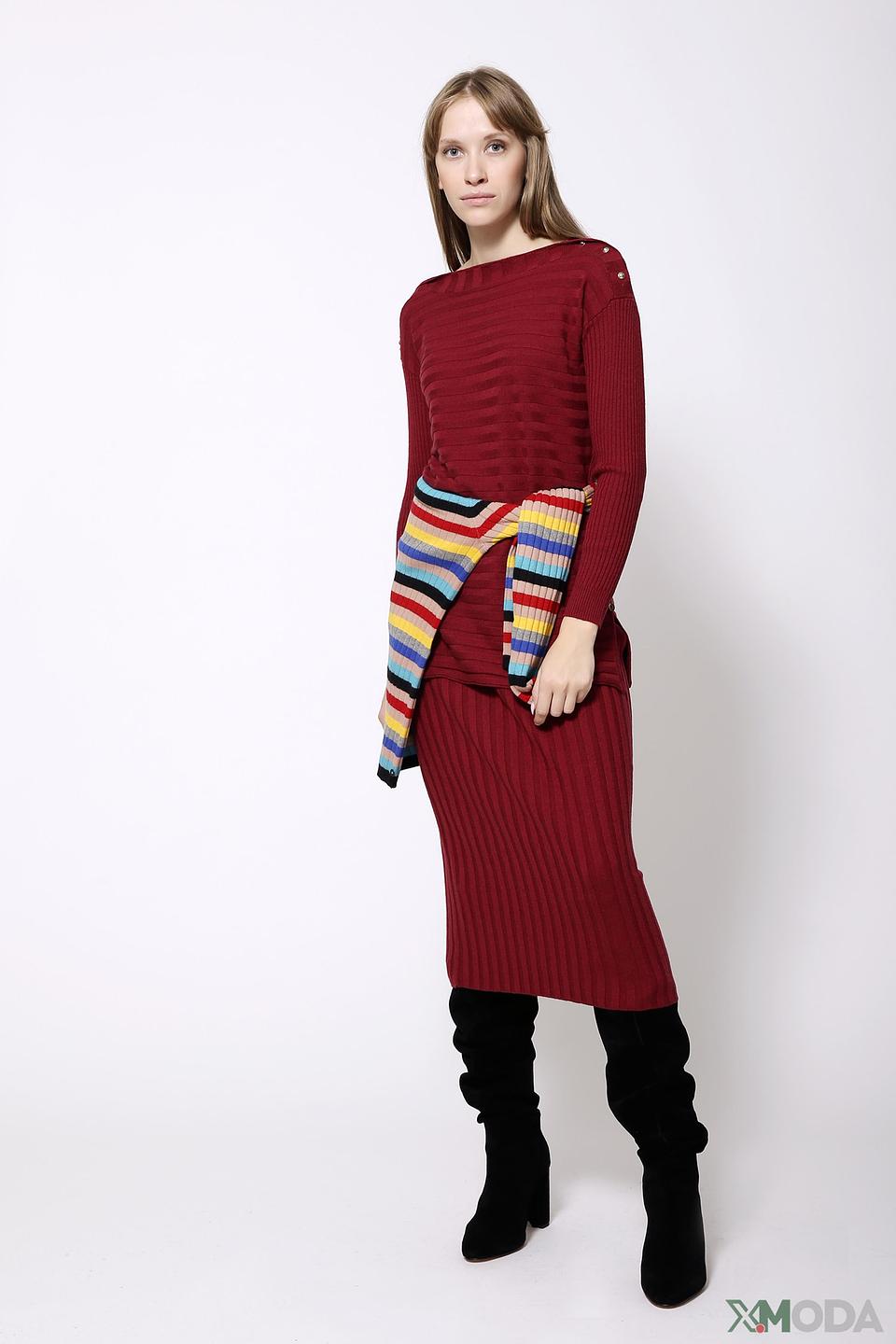 Джемпер Penny Black Black бордовый