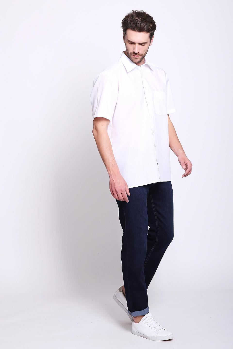 Рубашка кр Olymp men белый