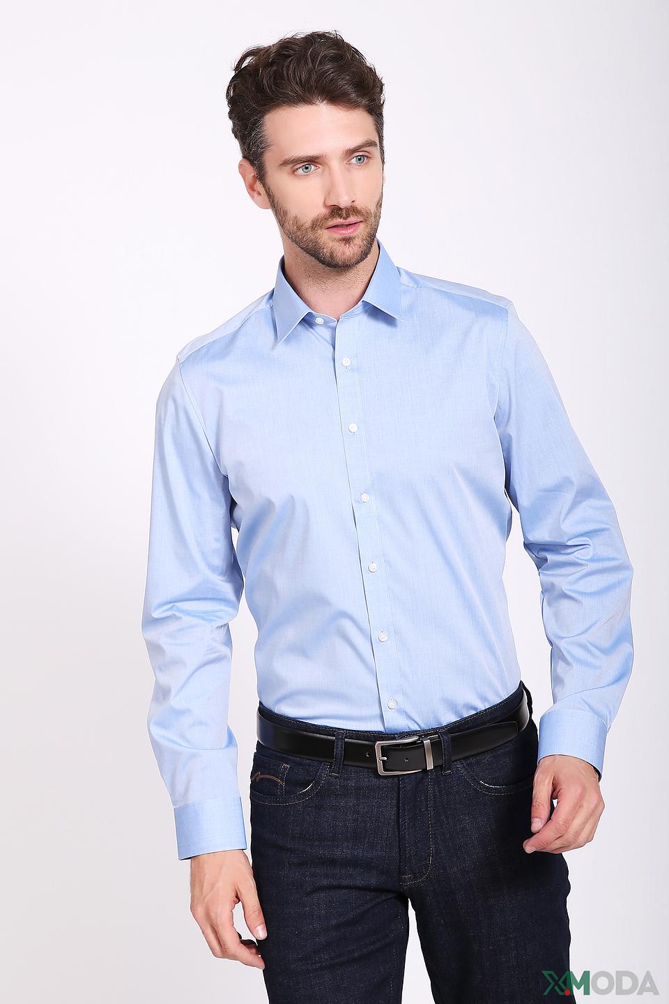 Рубашка Olymp голубая