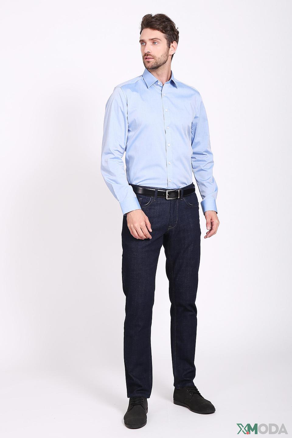 Рубашка Olymp голубая