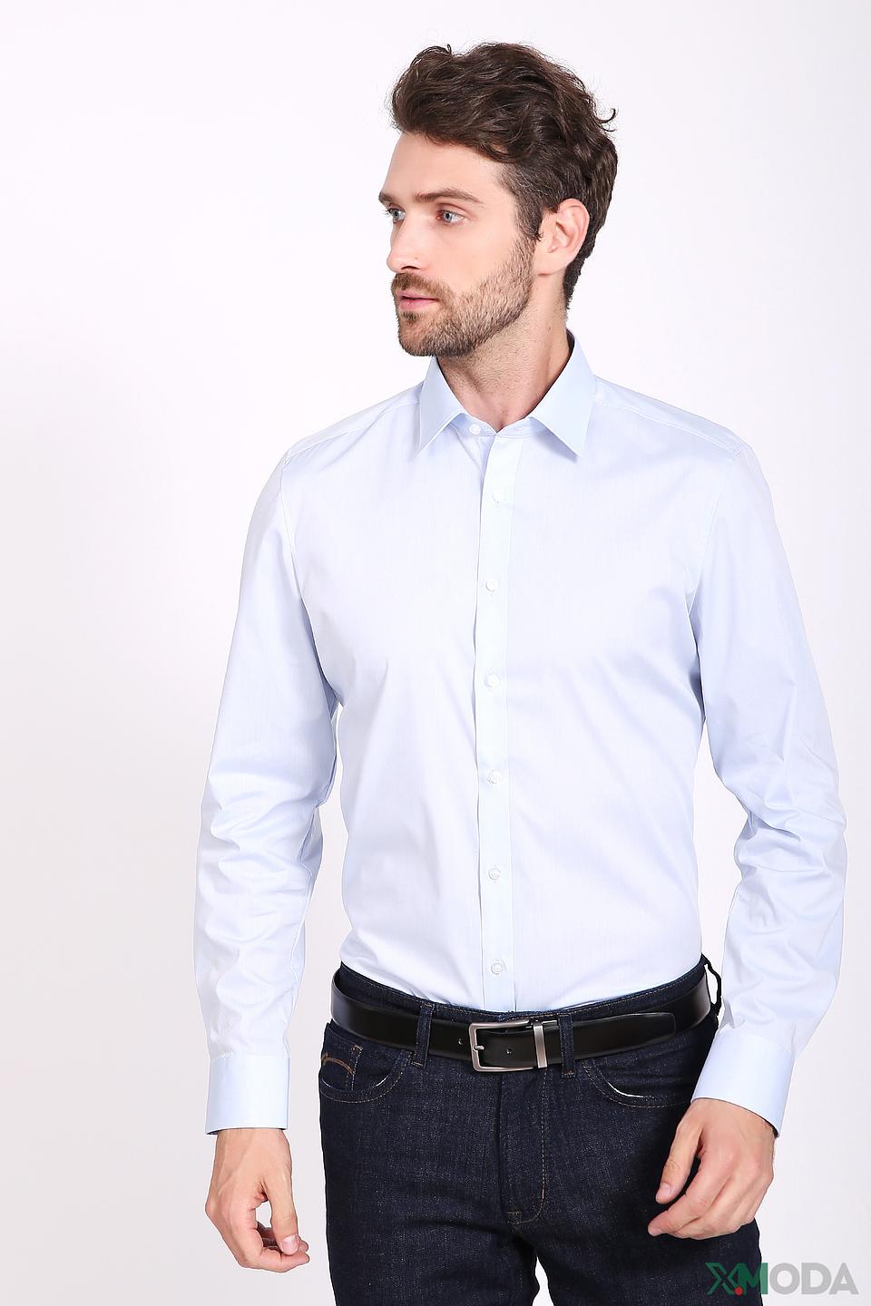 Рубашка Olymp men голубая