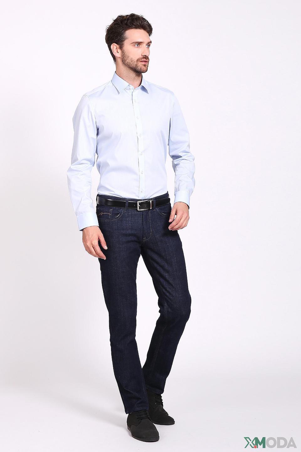 Рубашка Olymp men голубая