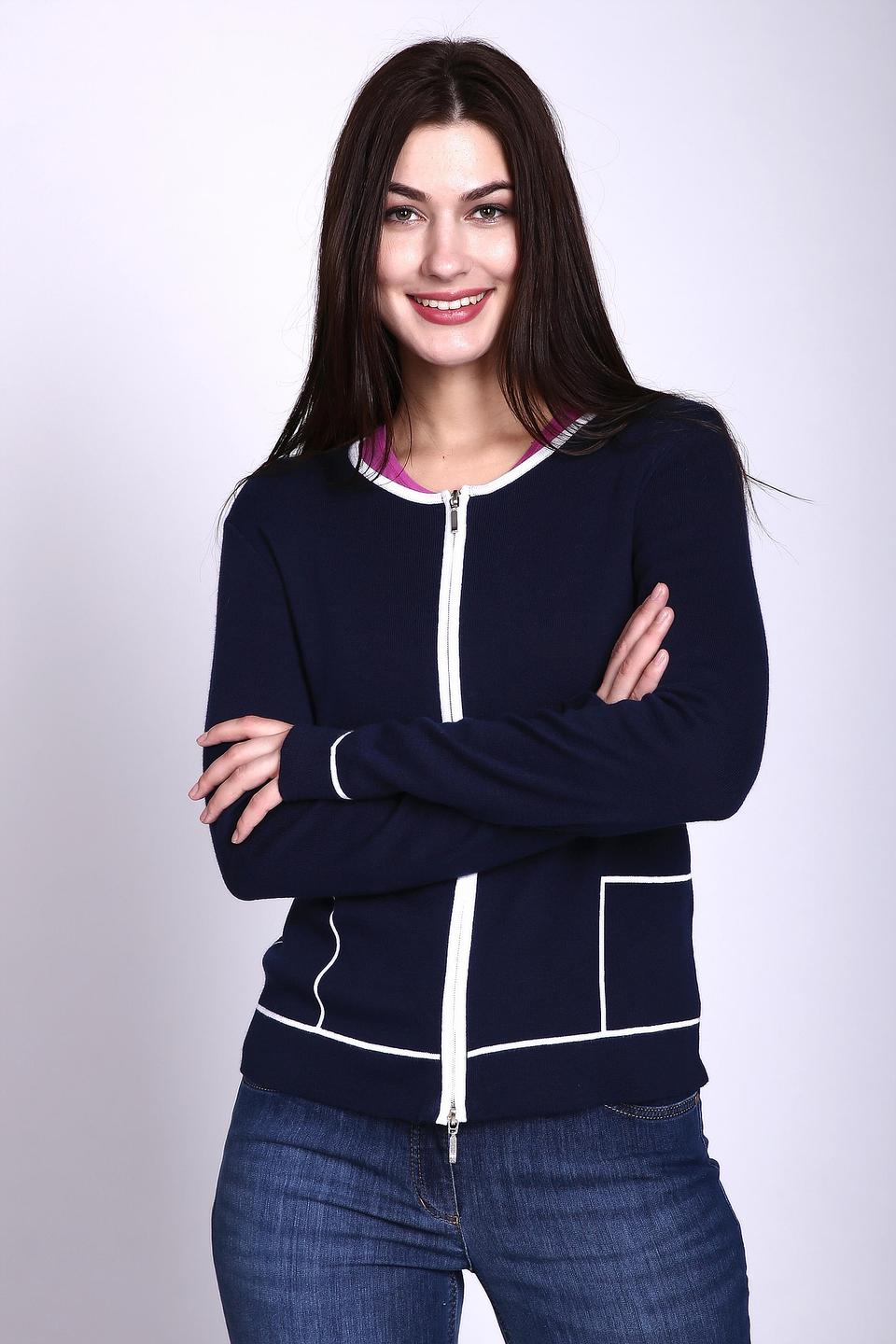 Жакет Gerry Weber с молнией синий